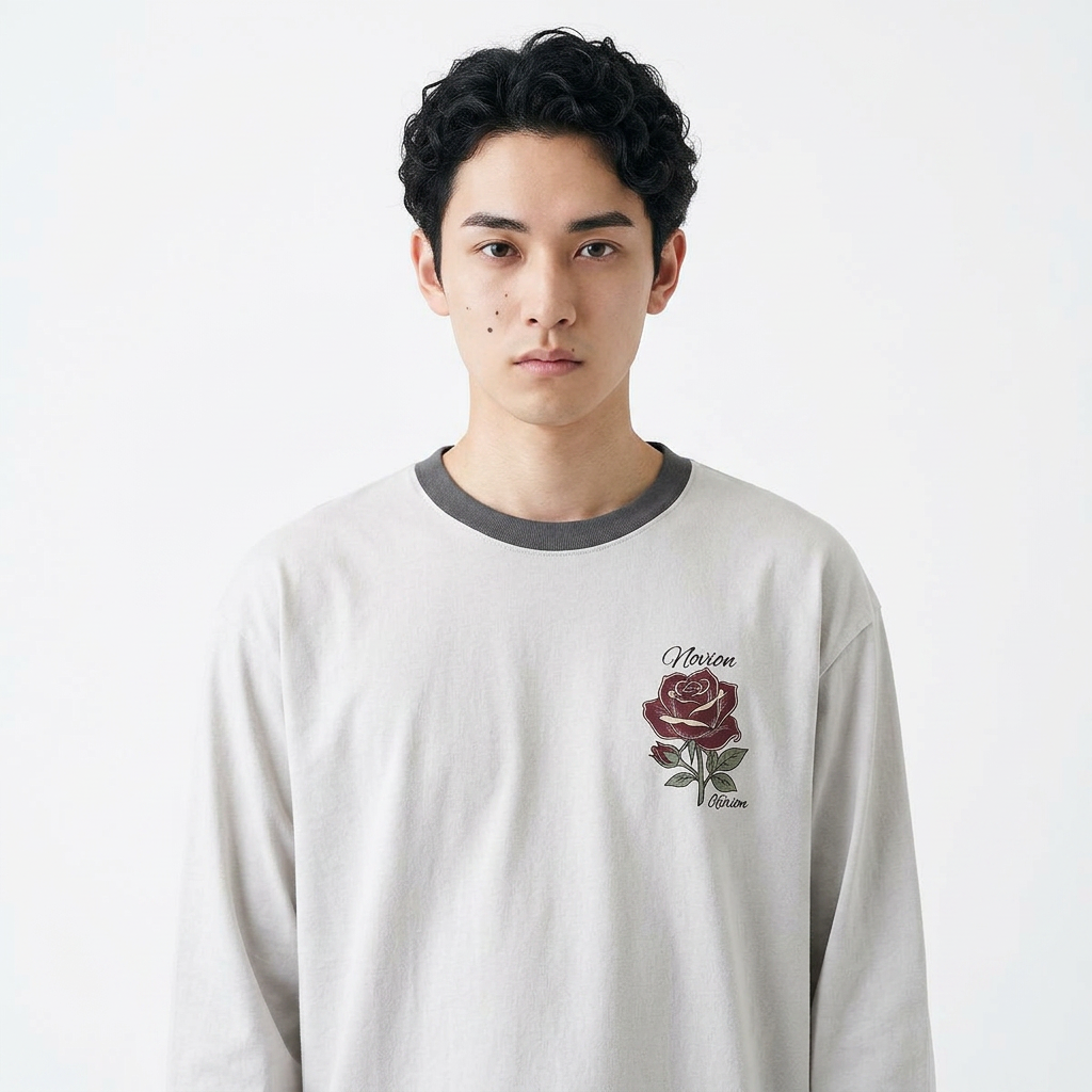 Rose Long Sleeve T-Shirt