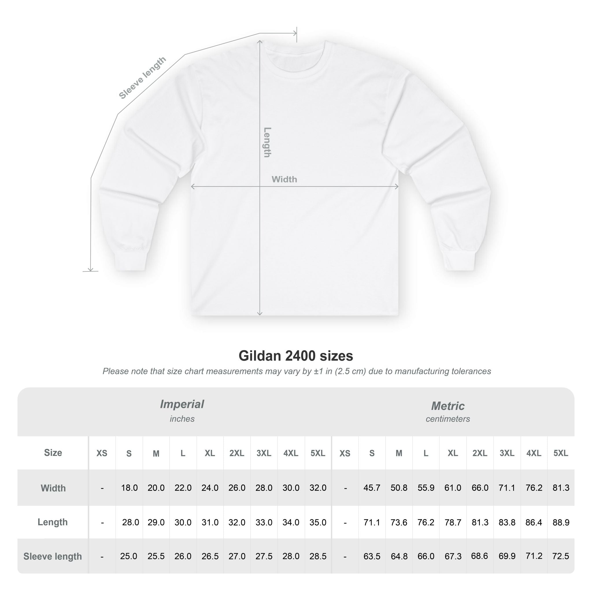 "Unwavering" Long Sleeve Tee